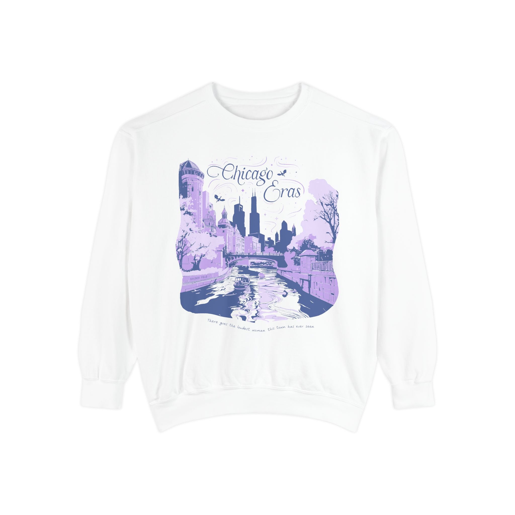 One-Sided, All Nights Eras Tour Chicago River Walk Crewneck