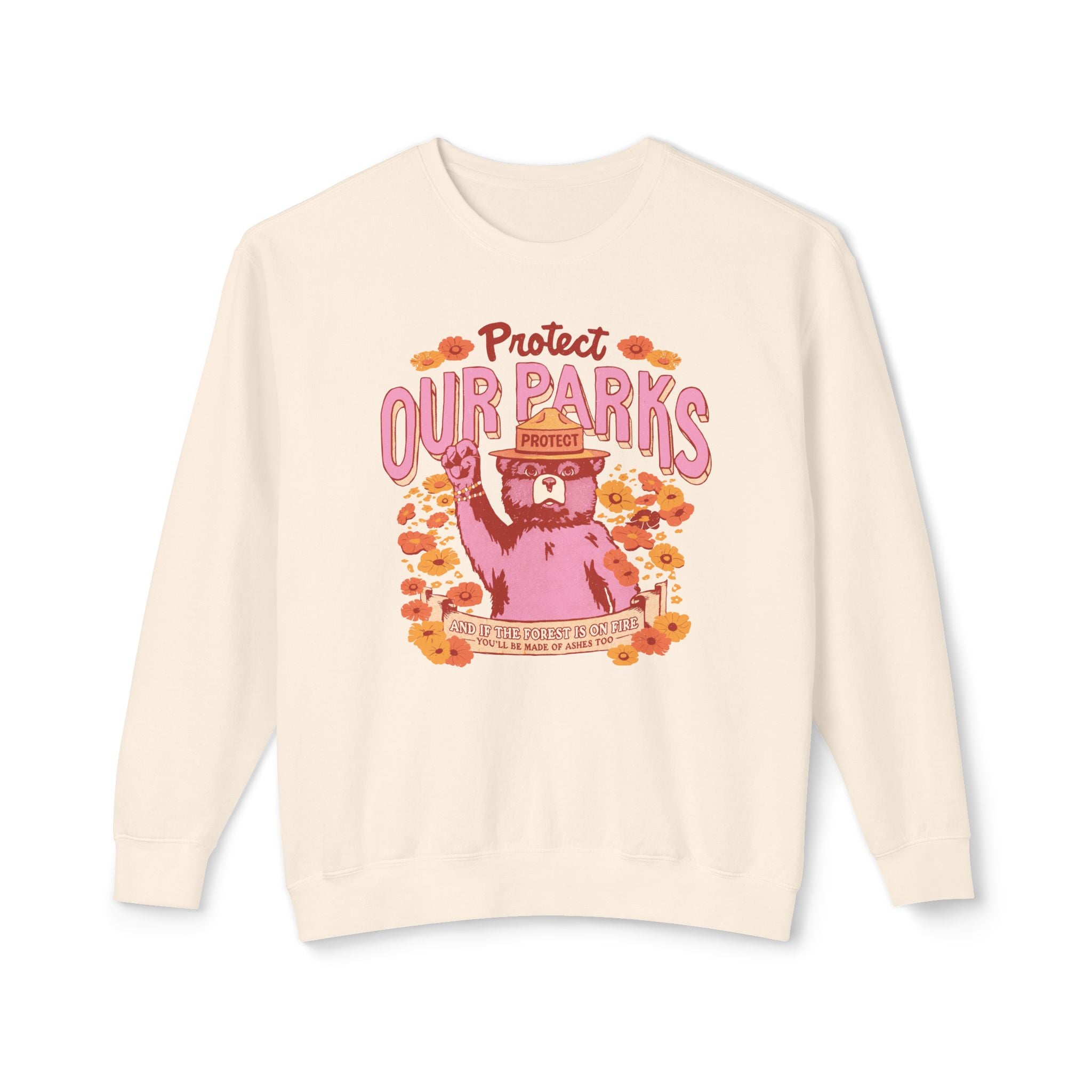 Bear & Poppies Lightweight Crewneck