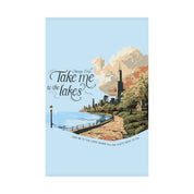 Light Blue Chicago Eras The Lakes Night One Poster