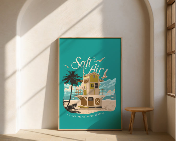 Salt Air August Poster