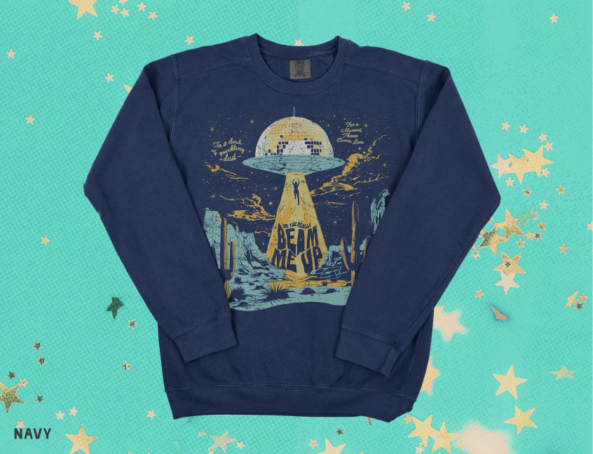 Beam Me Up Crewneck