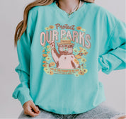 Bear & Poppies Lightweight Crewneck