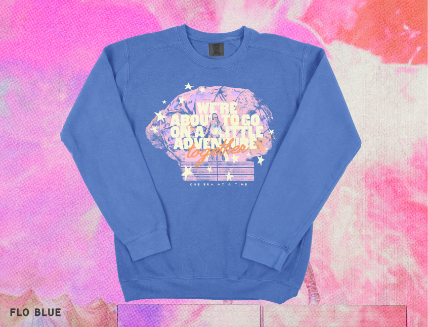 A Little Adventure Clam Shell Crewneck