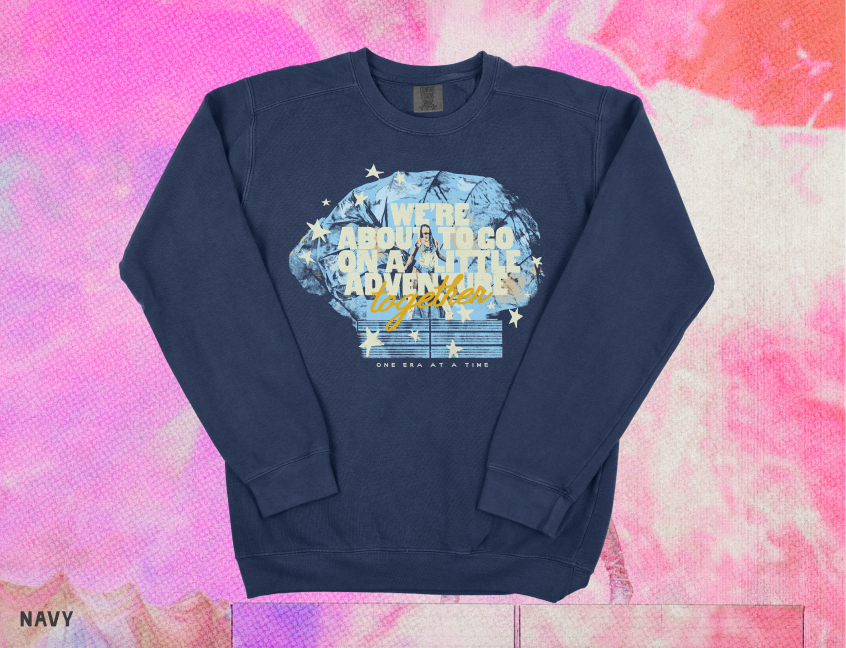 A Little Adventure Clam Shell Crewneck