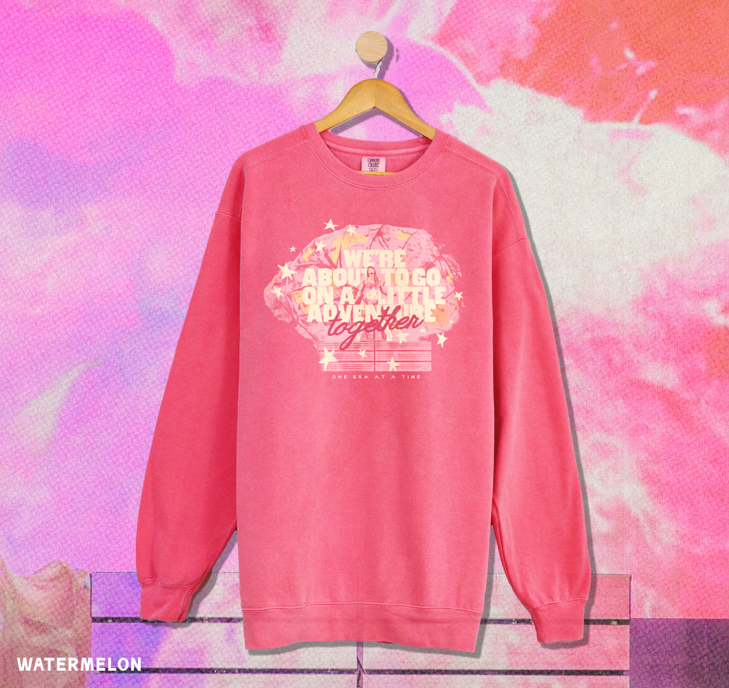 A Little Adventure Clam Shell Crewneck