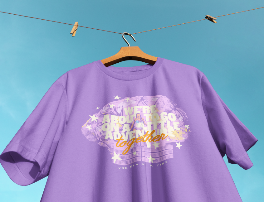 A Little Adventure Clam Shell Tee