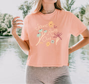 Scenic Route Club Comfort Colors Crop Tee