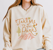 Take Me To The Parks Lightweight Crewneck