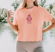 Take Me To The Parks Tree Comfort Colors Crop Tee