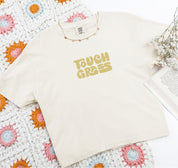 Touch Grass Comfort Colors Crop Tee