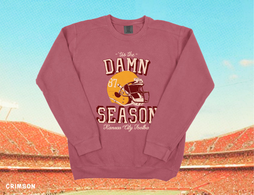 Tis the Damn Season Kansas City Crewneck