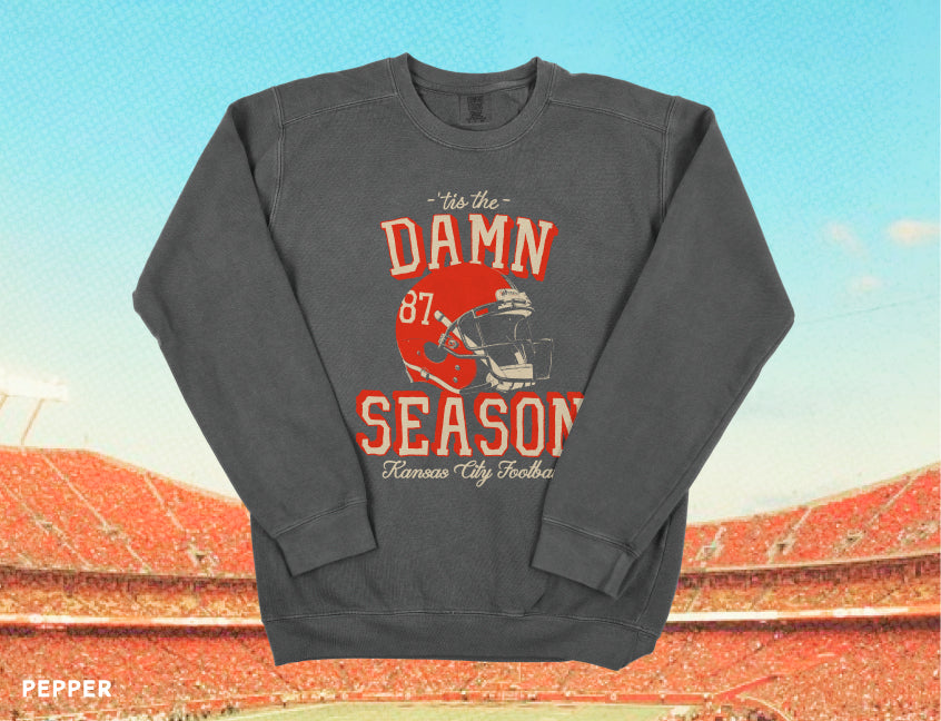 Tis the Damn Season Kansas City Crewneck