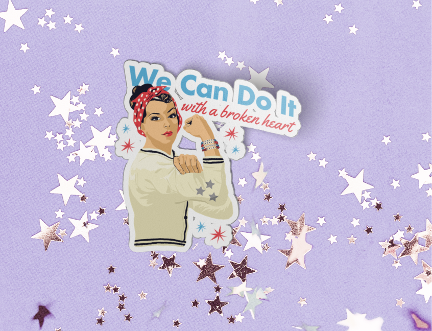 Rosie The Riveter Kiss-Cut Sticker