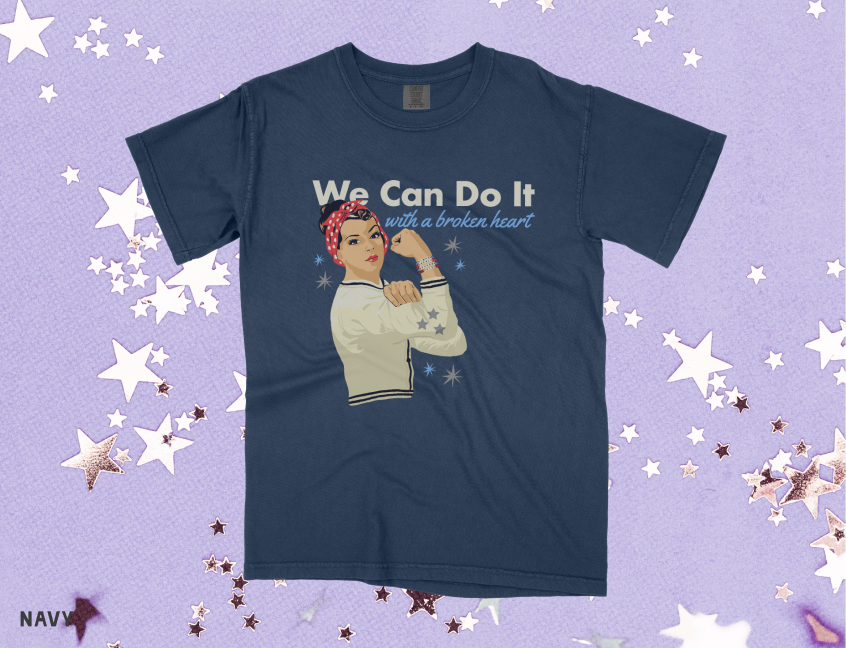 Rosie The Riveter Friendship Bracelet Tee