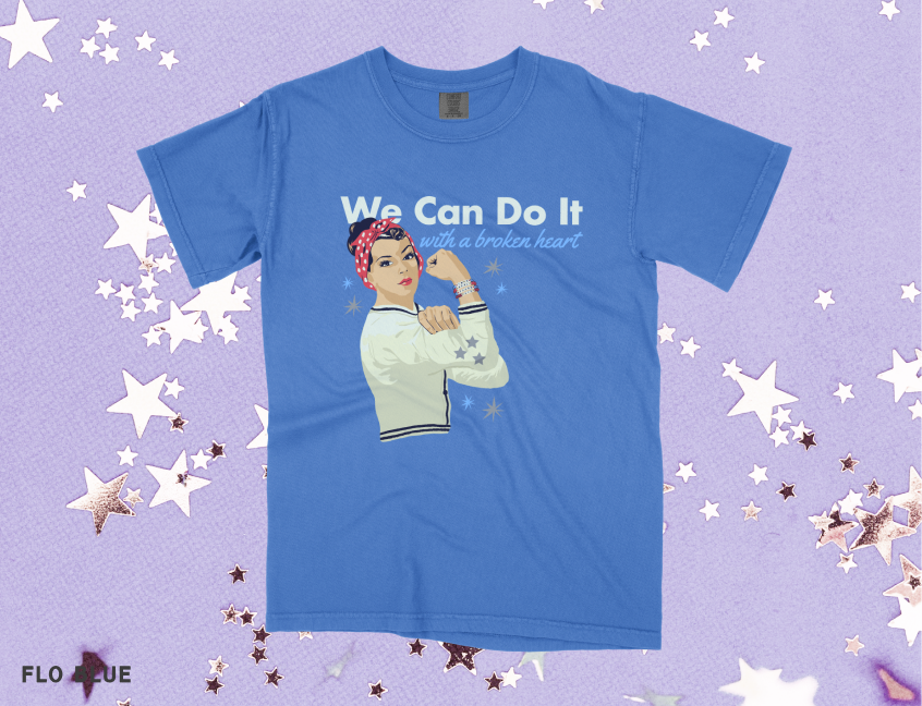 Rosie The Riveter Friendship Bracelet Tee