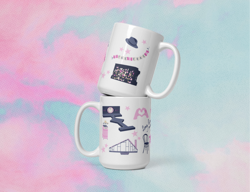 Eras Collage Coffee Mug