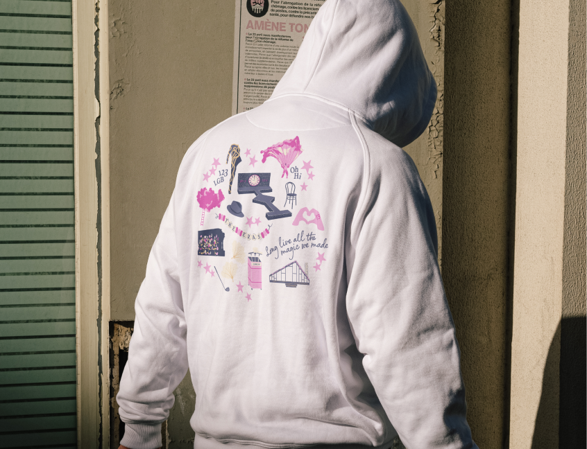 Eras Collage Memories Fleece Hoodie