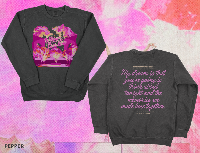 Eras Opening Clamshell Crewneck