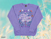 I Hate It Here Floral Secret Gardens Crewneck