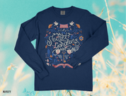 I Hate It Here Floral Secret Gardens Long Sleeve Tee