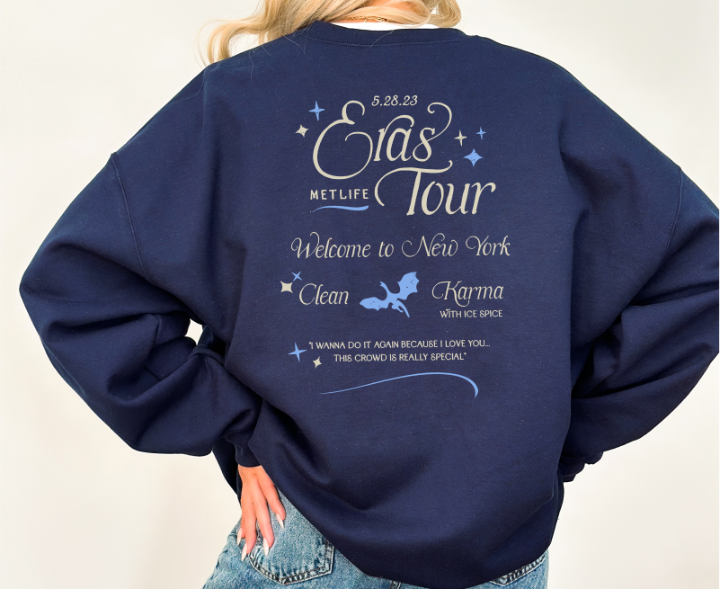 Night Three East Rutherford Eras Tour Crewneck