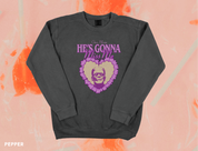 He's Gonna Miss Me Frankenstein Comfort Colors Crewneck