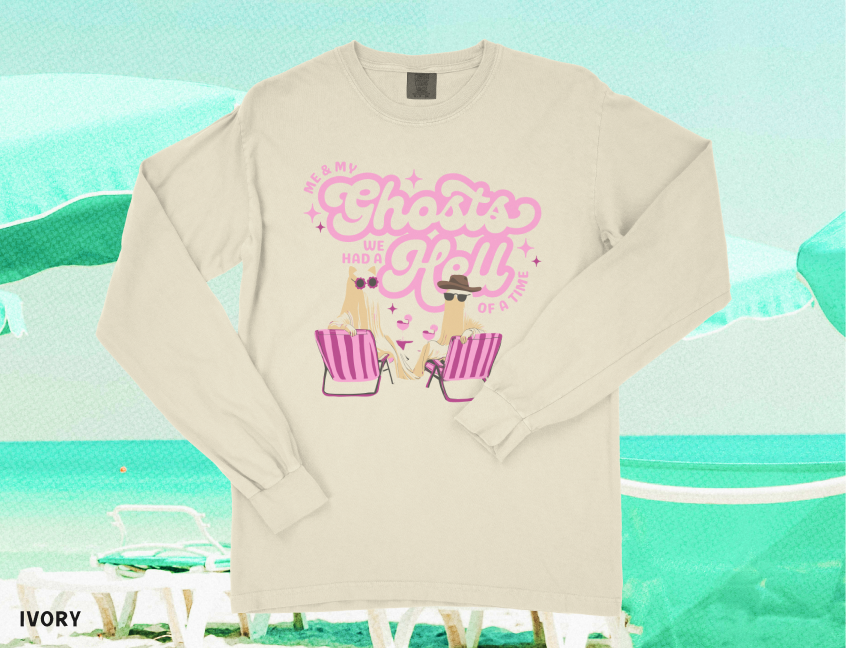 Me and My Ghosts  Long Sleeve Tee