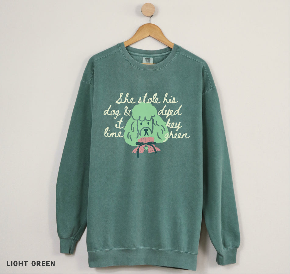 Key Lime Green Crewneck