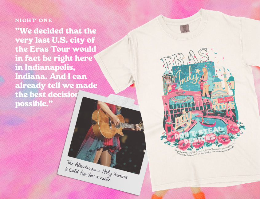 Indy Eras Night One Tee