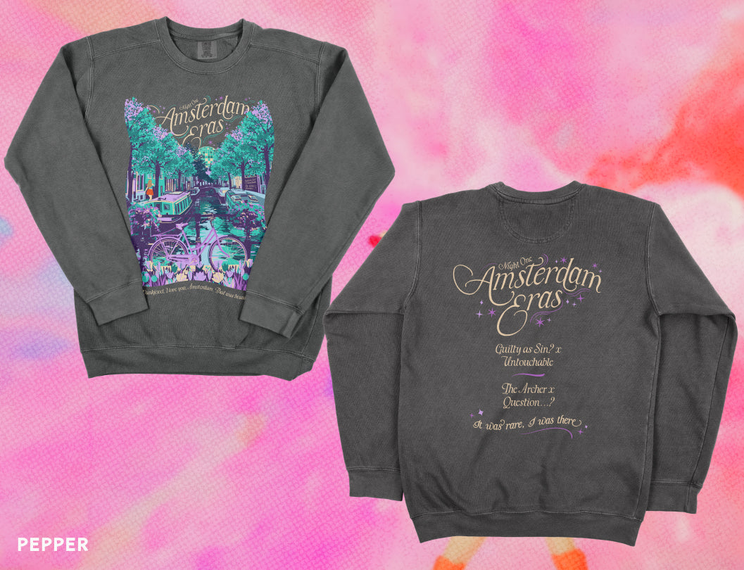 Amsterdam Eras Night One Crewneck