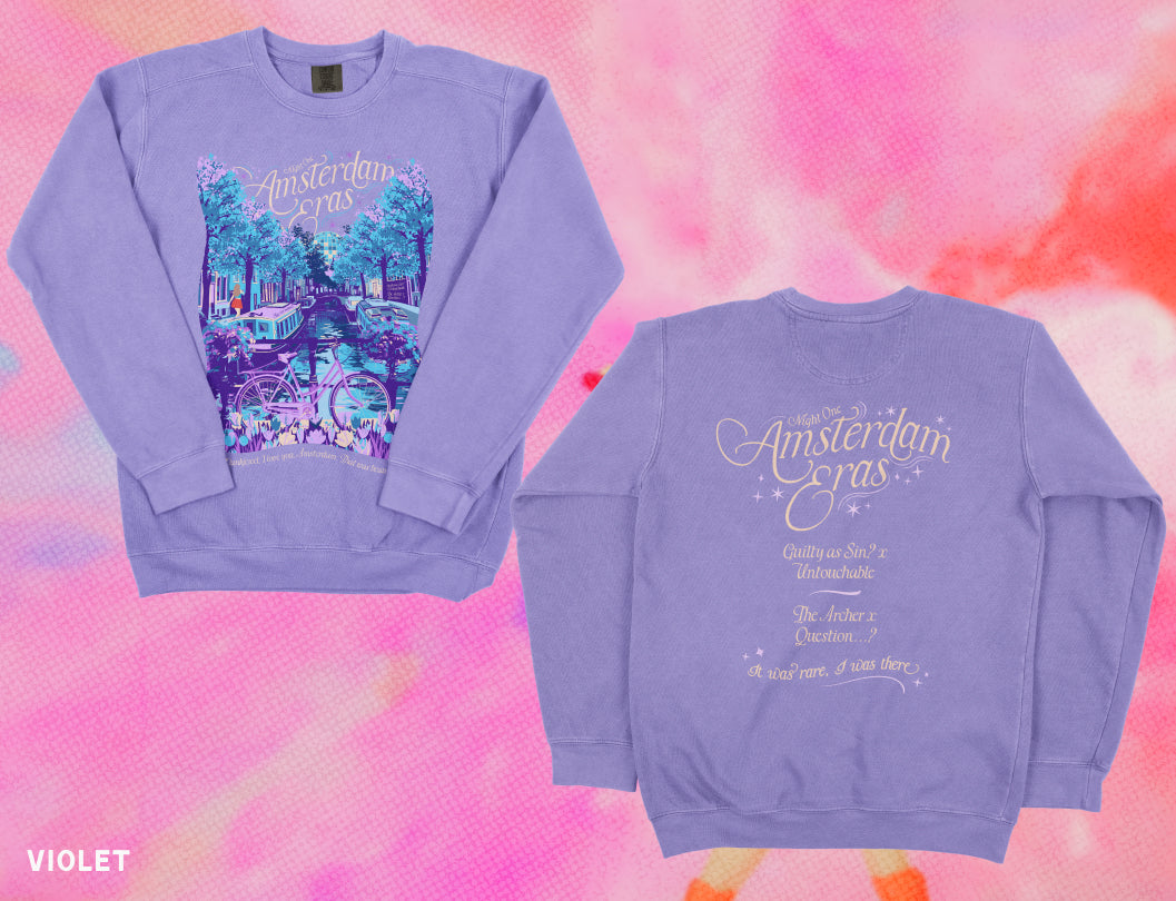 Amsterdam Eras Night One Crewneck