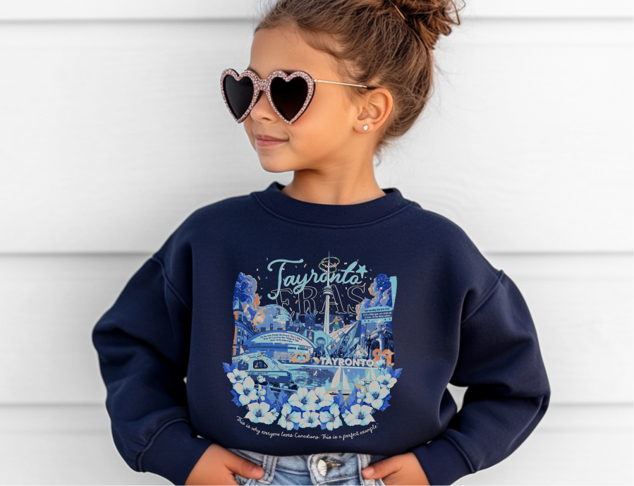 Kid's Toronto Eras Night One Crewneck Sweatshirt