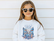 Kid's New Orleans Eras Night One Bourbon Street Crewneck Sweatshirt