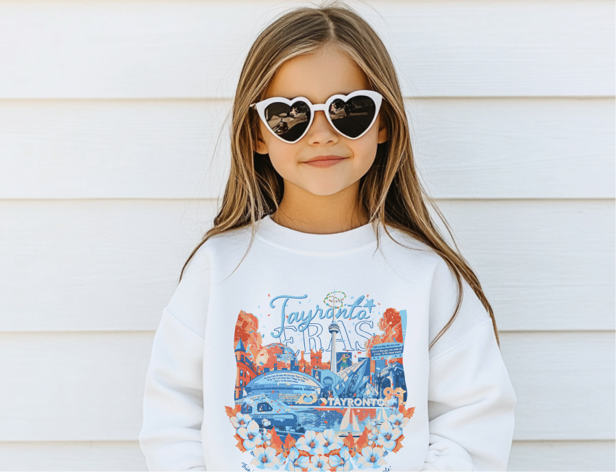 Kid's Toronto Eras Night One Crewneck Sweatshirt