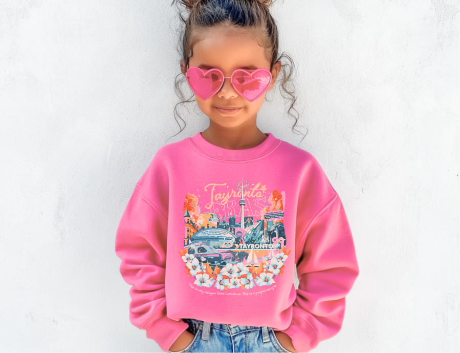 Kid's Toronto Eras Night One Crewneck Sweatshirt