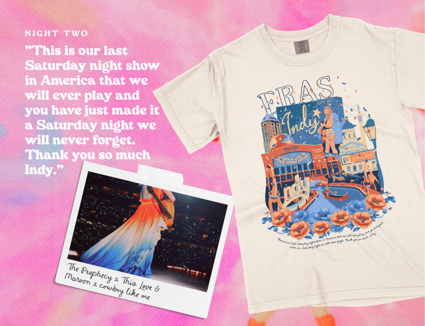 Indy Eras Night Two Tee