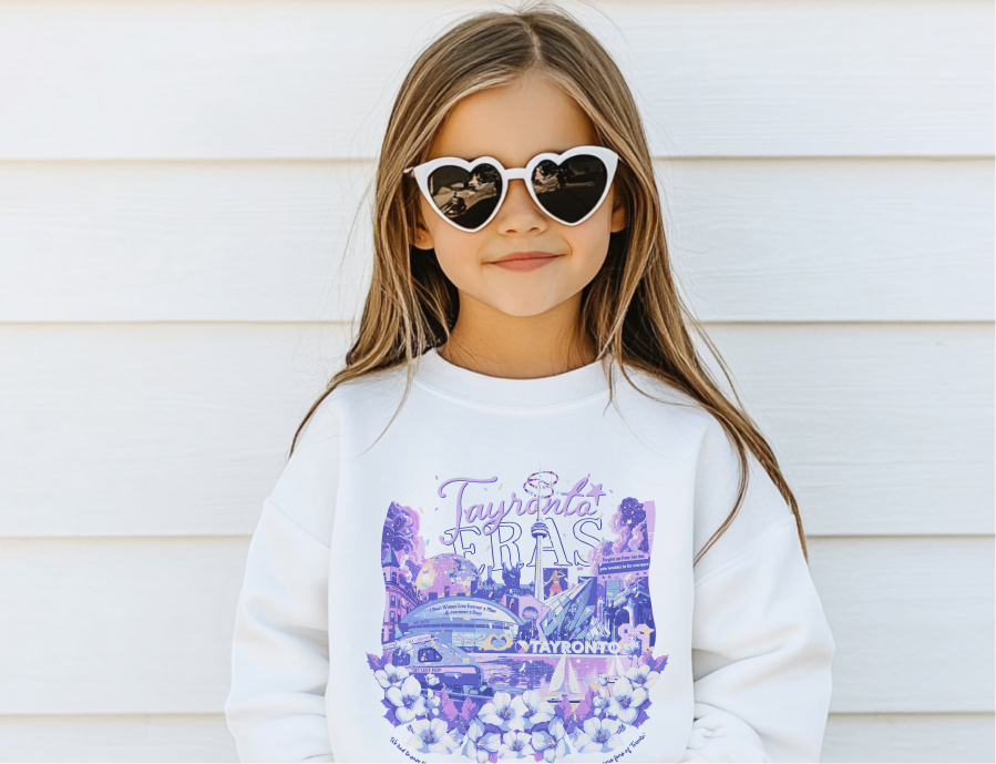 Kid's Toronto Eras Night Two Crewneck Sweatshirt