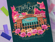 Emerald Indianapolis Eras Night Two Lucas Oil Stadium Poster