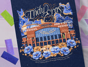 Navy Indianapolis Eras Night Two Lucas Oil Stadium Poster