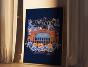 Navy Indianapolis Eras Night Two Lucas Oil Stadium Poster