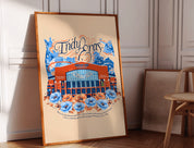 Ivory Indianapolis Eras Night Two Lucas Oil Stadium Poster