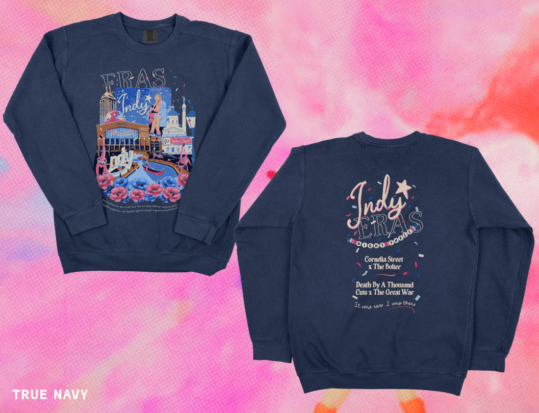 Indy Eras Night Three Crewneck