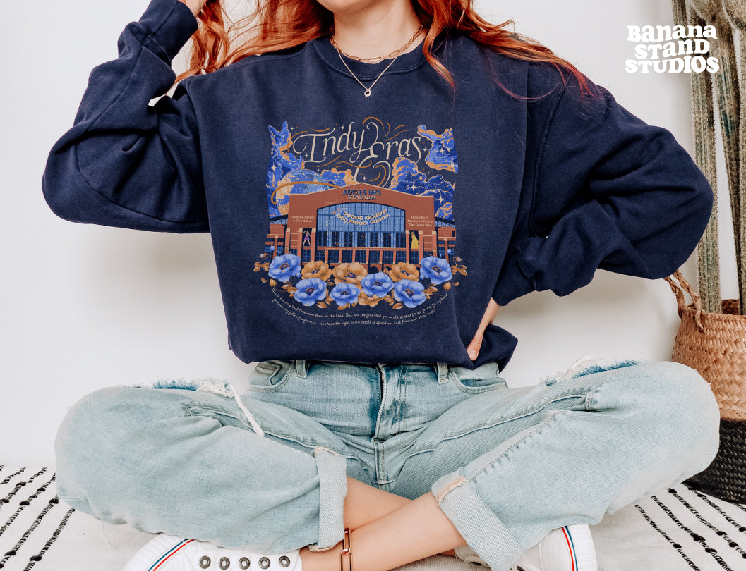 Indianapolis Eras Night Three Lucas Oil Stadium Comfort Colors Crewneck