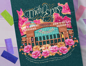 Emerald Indianapolis Eras Night Three Lucas Oil Stadium Poster