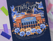 Navy Indianapolis Eras Night Three Lucas Oil Stadium Poster