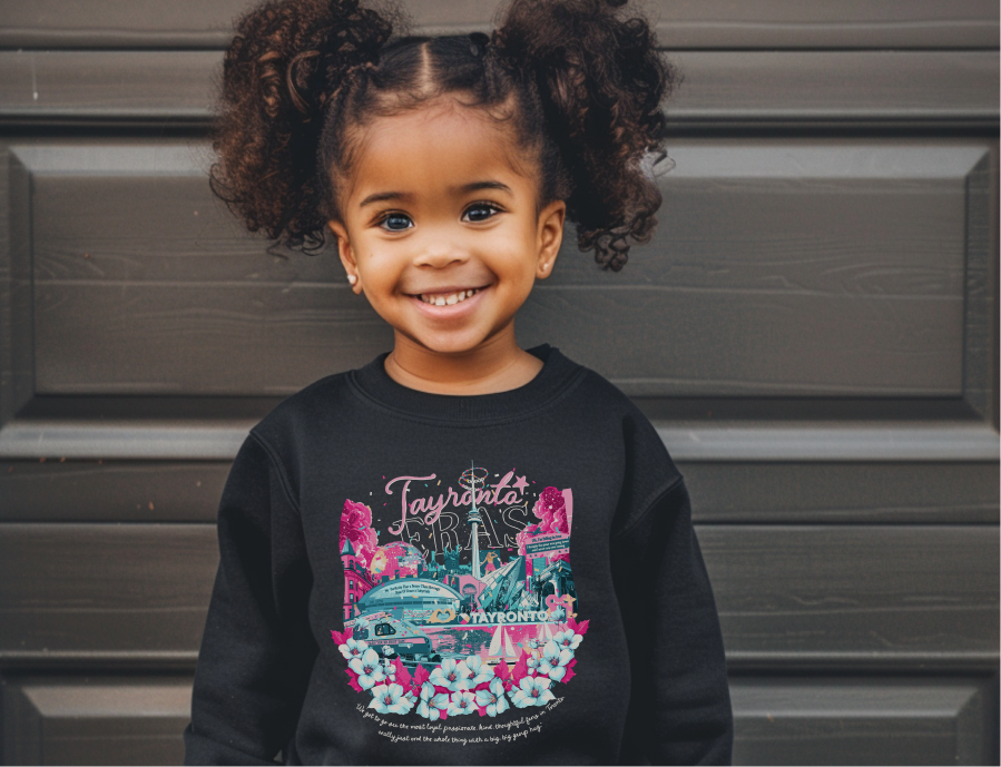 Kid's Toronto Eras Night Four Crewneck Sweatshirt