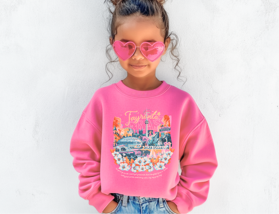 Kid's Toronto Eras Night Four Crewneck Sweatshirt