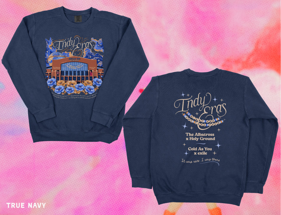 Indianapolis Eras Night One Lucas Oil Stadium Crewneck