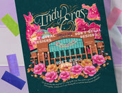 Emerald Indianapolis Eras Night One Lucas Oil Stadium Poster