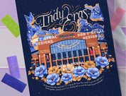 Navy Indianapolis Eras Night One Lucas Oil Stadium Poster